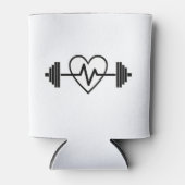 フィットネスジムは人生だ 缶クーラー (正面)