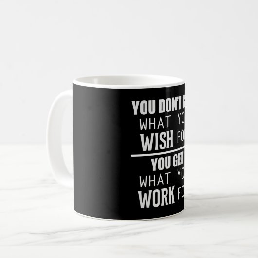 フィットネスジムエクササイズトレーニングスポーツギフトおもしろいアイディア コーヒーマグカップ (正面左)