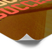 フィットネスジムトレーニングインスピレーションスタイルカバー ポスター (角)