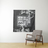 フィットネスジムトレーニングボディビル やる気を起こさせる タペストリー (インサイチュ(横))