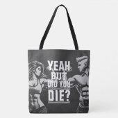 フィットネスジムトレーニングボディビル やる気を起こさせる トートバッグ (正面)