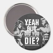 フィットネスジムトレーニングボディビル やる気を起こさせる マグネット (正面/裏面)