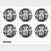 フィットネスジムトレーニングボディビル やる気を起こさせる ラウンドシール (シート)