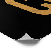 フィットネスジムトレーニング重量挙げ引用文 ポスター (角)