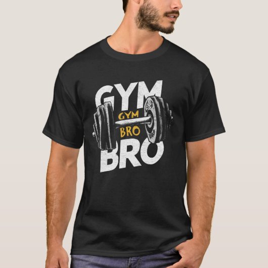 フィットネスジムブロ Tシャツ (正面)