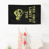 フィットネスジム及びトレーニングホームジム 横断幕 (インサイチュ)