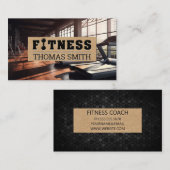 フィットネスジム | エクササイズ 名刺 (正面/裏面)