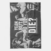 フィットネスジム ワークアウト ボディビル モチベーション キッチンタオル (縦)