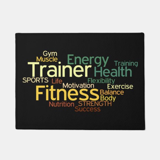 フィットネスセンター ドアマット (正面)