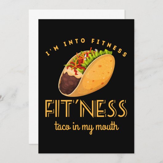 フィットネスタコTシャツジおもしろいム男性メキシコ料理 セーブザデート (正面/裏面)