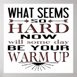 フィットネスダンやる気を起こさせる引用文 ポスター