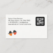 フィットネスダンベルロゴ |ジム |パーソナルトレーナー 名刺 (裏面)