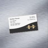 フィットネストレーナーのビジネスマグネット マグネット名刺 (インサイチュ)