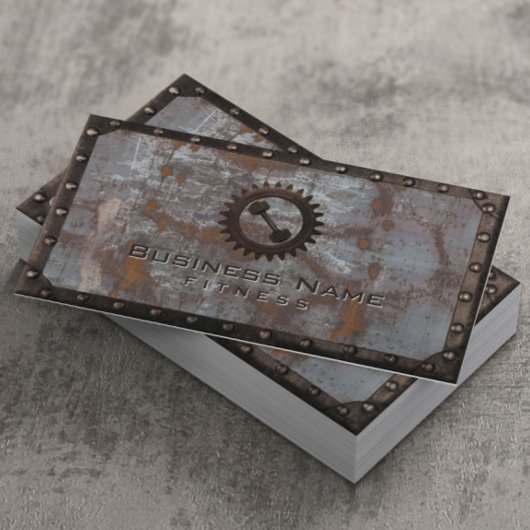 フィットネストレーナーラスティーグランジメタルプロフェッショナル 名刺
