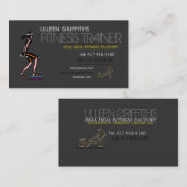 フィットネストレーナー名刺 名刺 (正面/裏面)