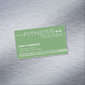 フィットネストレーナー マグネット名刺 (インサイチュ)