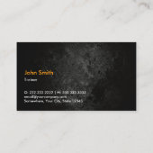 フィットネストレーニンクールグタイガープロフェッショナル 名刺 (裏面)