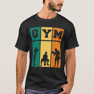 フィットネストレーニングウエイトリフタージムラバーおもしろい Tシャツ
