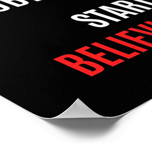 フィットネストレーニングジムエクササイズ引用文 ポスター (角)