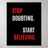 フィットネストレーニングジムエクササイズ引用文 ポスター (正面)