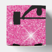 フィットネストレーニングジムスポーツピンクグリッター フェイバーボックス (上部)