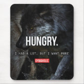 フィットネストレーニングジム動機 マウスパッド (正面)