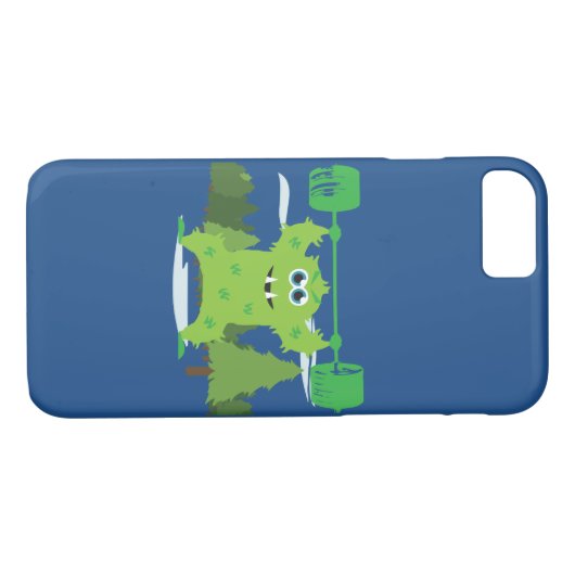 フィットネストレーニングジム動機 Case-Mate iPhoneケース (裏面(横))