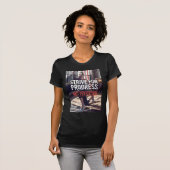 フィットネストレーニングジム動機 Tシャツ (正面フル)