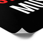 フィットネストレーニングジム引用文、エクササイズ動機 ポスター (角)