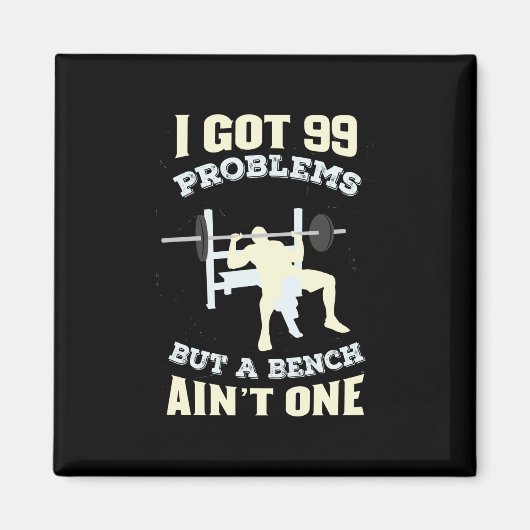 フィットネストレーニングボディビル マグネット (正面)