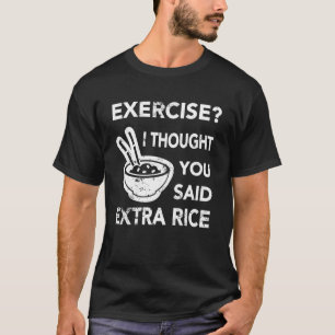 フィットネストレーニング-エクササイズ考えExtrと言った Tシャツ