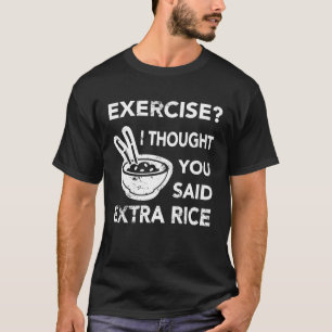 フィットネストレーニング-エクササイズ考えExtrと言った Tシャツ