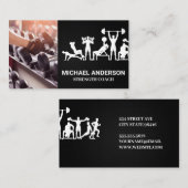 フィットネストレーニング |パーソナルトレーナー 名刺 (正面/裏面)