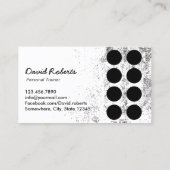 フィットネスパーソナルトレーナーグランジロイヤリティパンチ ロイヤリティカード (裏面)