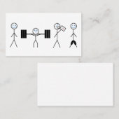 フィットネスパーソナルトレーナーコーチ名刺 名刺 (正面/裏面)