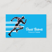 フィットネスパーソナルトレーナージムコーチブモダンル 名刺 (正面)