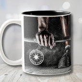 フィットネスパーソナルトレーナージム ツートーンマグカップ