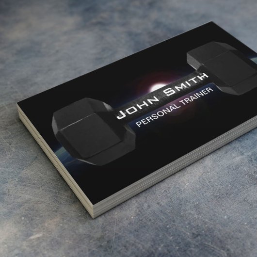 フィットネスパーソナルトレーナーダンベル&アース 名刺