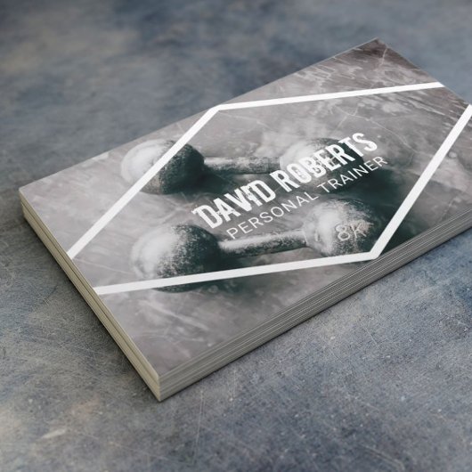 フィットネスパーソナルトレーナートレーニングプロフェッショナル 名刺