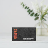 フィットネスパーソナルトレーナーボディビルグモダンレー 名刺 (スタンド正面)