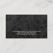 フィットネスパーソナルトレーナーボディビルグモダンレー 名刺 (裏面)