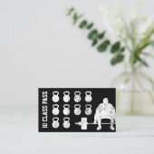 フィットネスパーソナルトレーナーボディビルダーロイヤリティ ロイヤリティカード (スタンド正面)