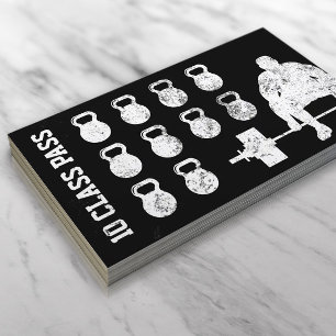 フィットネスパーソナルトレーナーボディビルダーロイヤリティ ロイヤリティカード