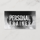 フィットネスパーソナルトレーナーボディビルダー 名刺 (正面)