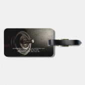 フィットネスパーソナルトレーナーボディビルモダンシャープ ラゲッジタグ (裏面横)