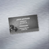 フィットネスパーソナルトレーナー、フィットネスインストラクター マグネット名刺 (インサイチュ)