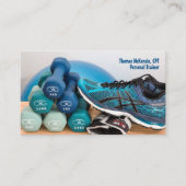 フィットネスパーソナルトレーナー 名刺 (正面)