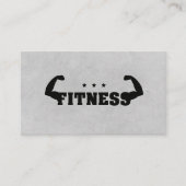 フィットネスフレックス |パーソナルトレーナー 名刺 (正面)