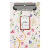 フィットネスブランディング | ウェルネスコーチQRコード ミニクリップボード (正面)