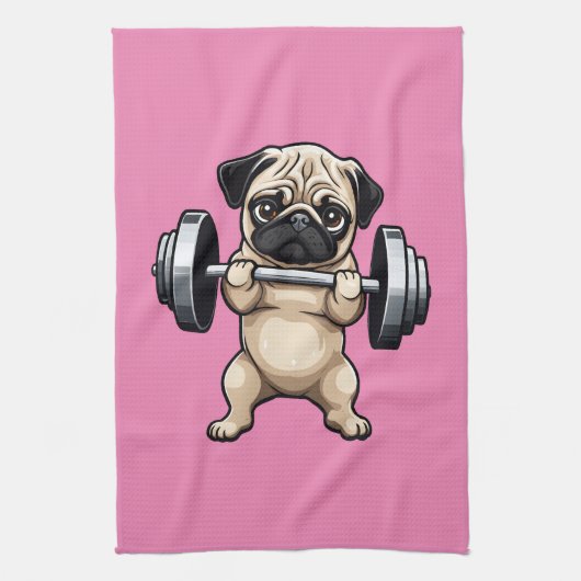 フィットネスプリン キッチンタオル (縦)